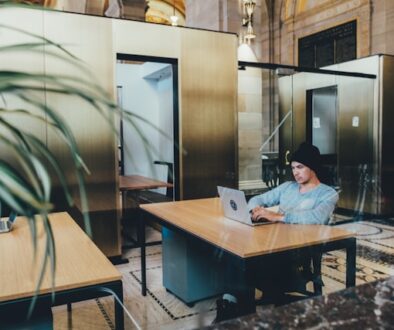 founder working alone